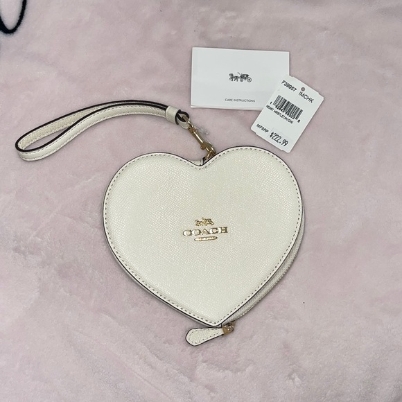 Coach Heart Wristlet - Picture 1 of 2